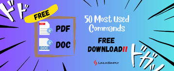 50 most used commands in Linux download overview image