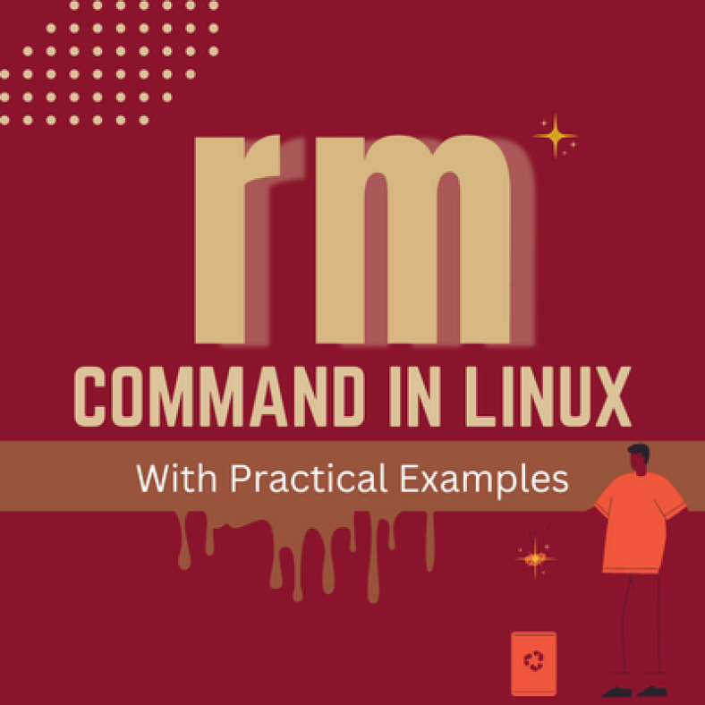 The rm cmmand in Linux.