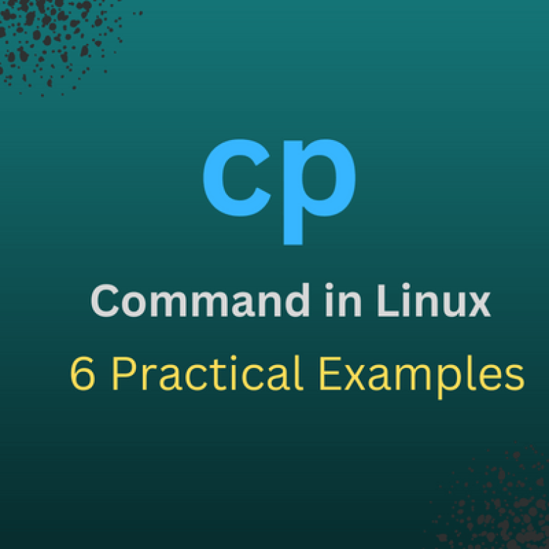 The cp command in Linux