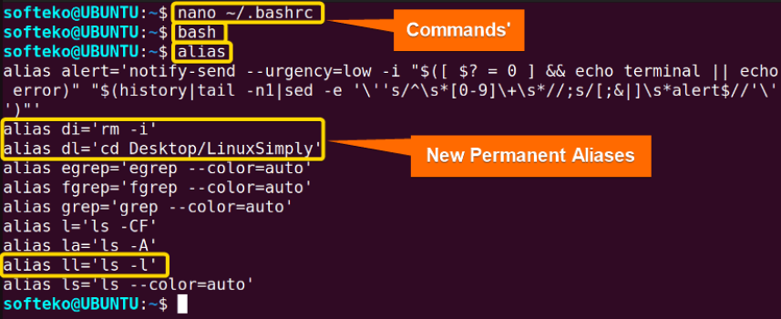 The “alias” Command in Linux [3 Practical Examples]