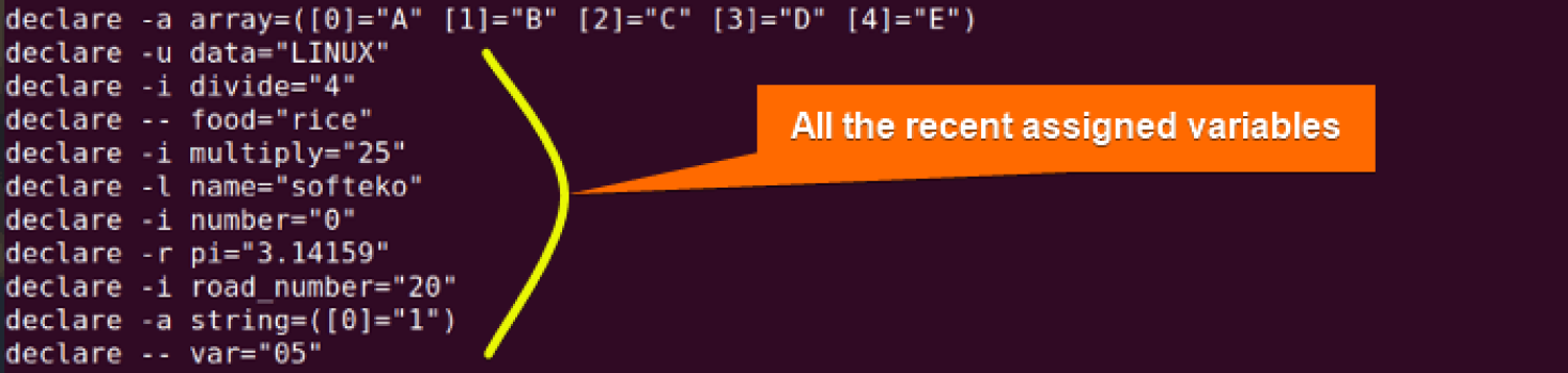 The “declare” Command In Linux [7 Practical Examples]