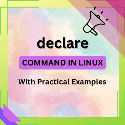 declare command in linux