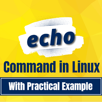 echo command in linux feature image