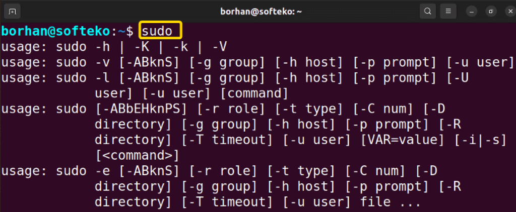 The “sudo” Command In Linux [8 Practical Examples] - LinuxSimply