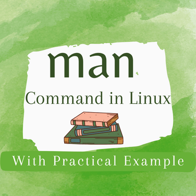 man command in linux feature image