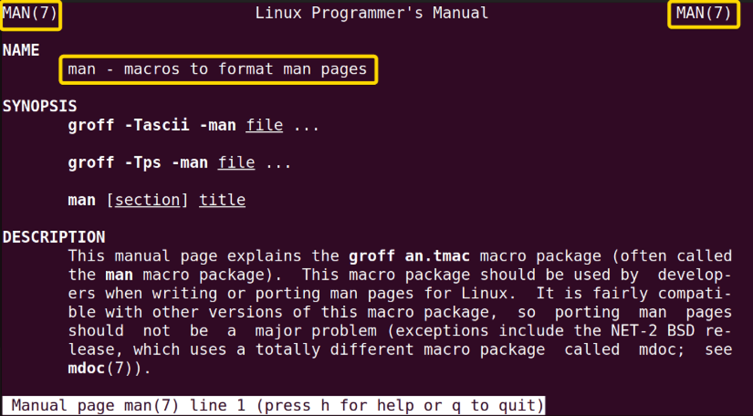 The “man” Command In Linux [6 Practical Examples]