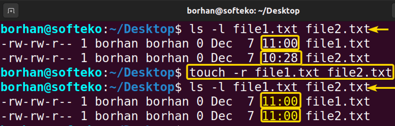 The “touch” Command in Linux [8 Practical Examples]