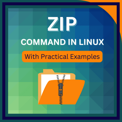 zip command in linux