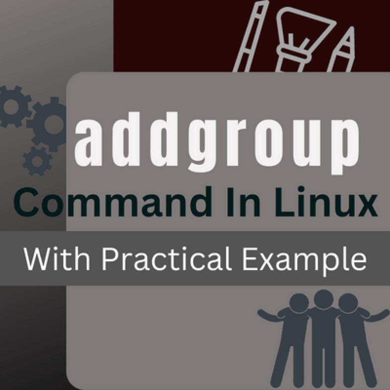 addgroup command in linux