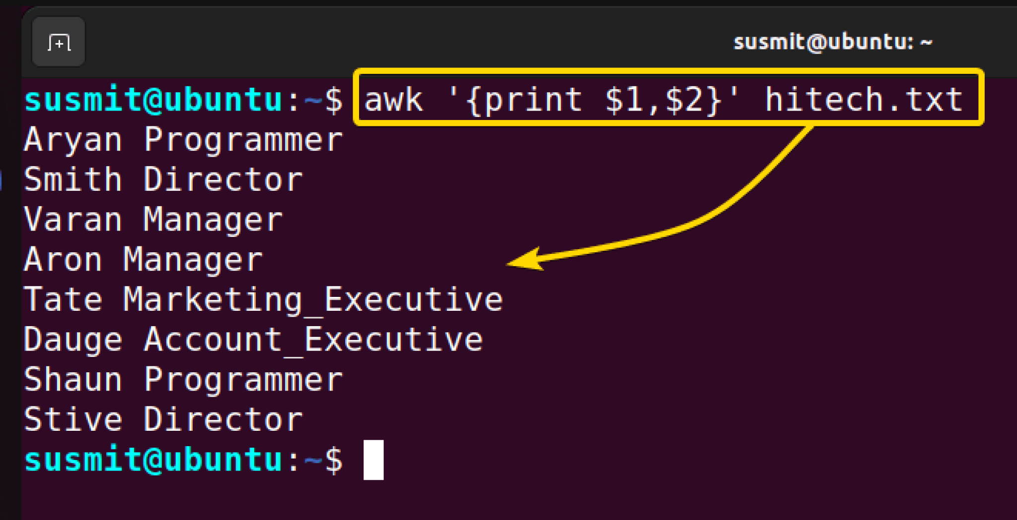 The Awk Command In Linux Practical Examples