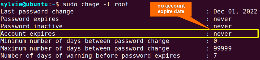 The “chage” Command in Linux [7 Practical Examples]