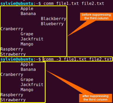 The “comm” Command in Linux [10 Practical Examples]
