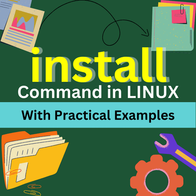 install command in Linux.