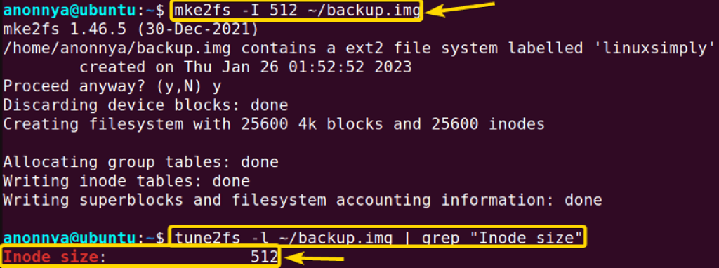 The “mke2fs” Command in Linux [10 Practical Examples]
