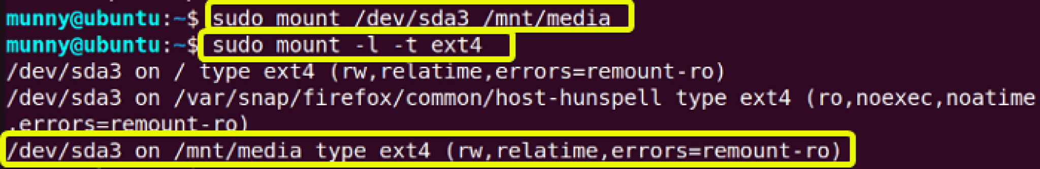 The “mount” Command In Linux [15 Practical Examples]