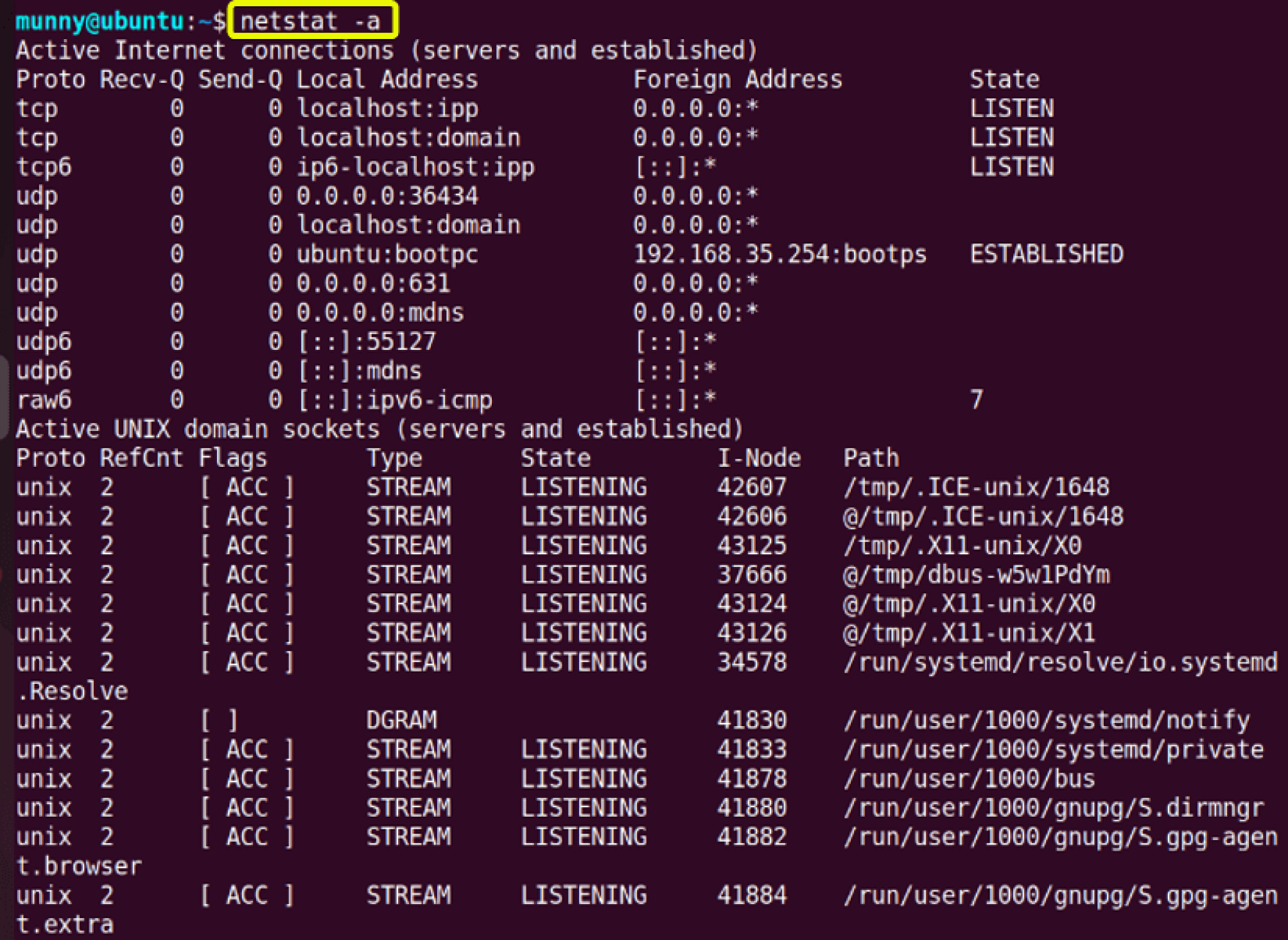 The “netstat” Command In Linux [22 Practical Examples]