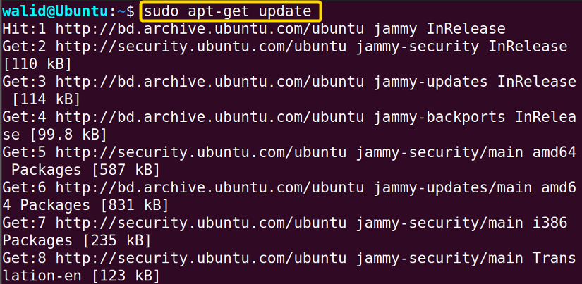 Updating Ubuntu
