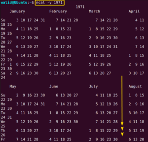 The “ncal” Command in Linux [8 Practical Examples]