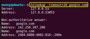 The “nslookup” Command In Linux [12 Practical Examples]