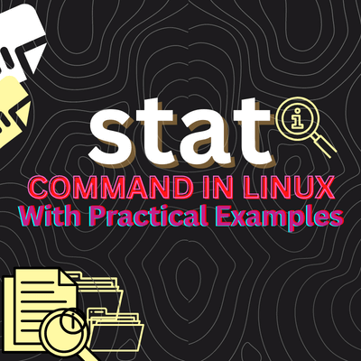 stat command in linux.