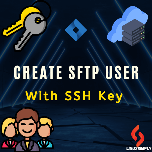 how to create a new sftp user in ubuntu with a new ssh key
