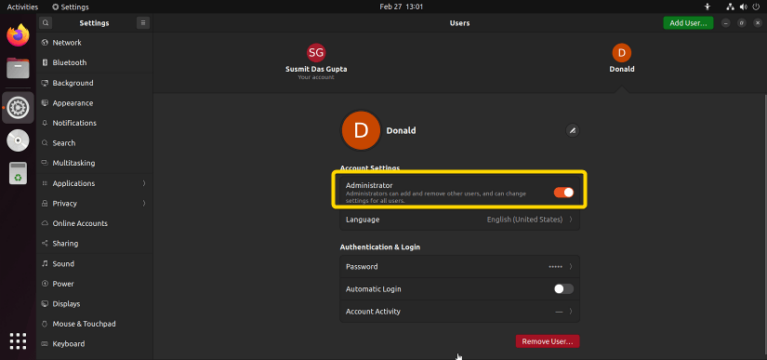 How to Create a New User in Ubuntu by GUI? [Step-by-Step]