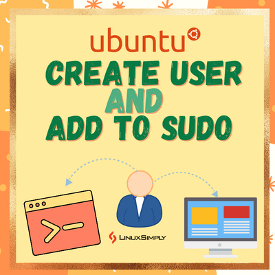Ubuntu create user and add to sudo