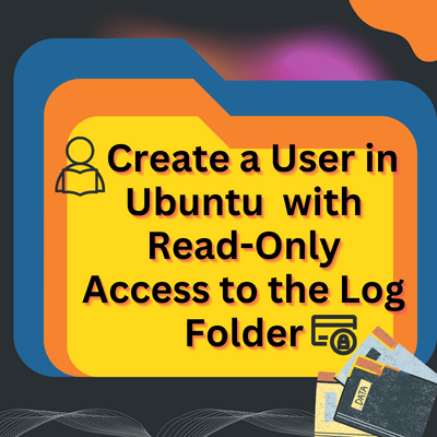 ubuntu create user as read only to log folder