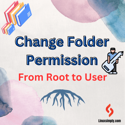 linux change folder permissions from root to user