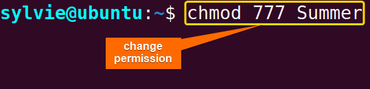 change file permissions to 777 in ubuntu