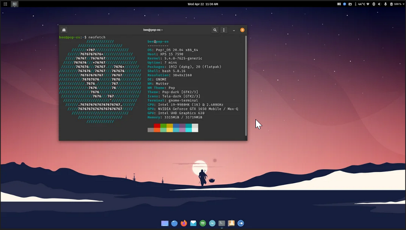 Pop!_OS for "best linux distro for developers"