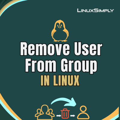 remove user from group in linux