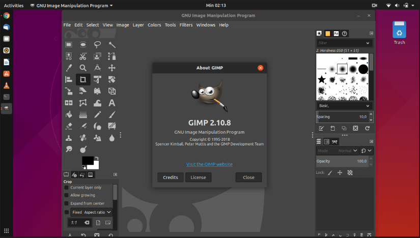 GIMP is one of the top 10 apps for Ubuntu.