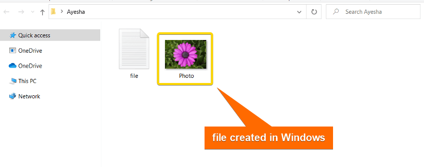Image file saved in Windows to share.