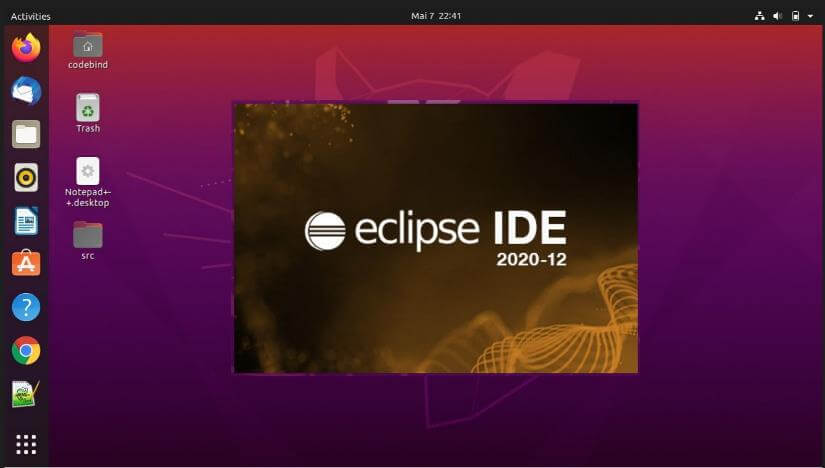 Eclipse which is one of the must-have ubuntu apps for programmers.