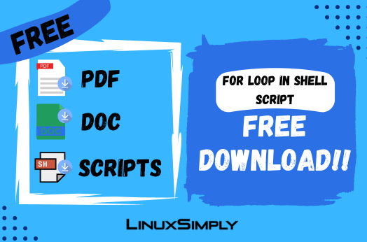 For loop in shell script examples free download.