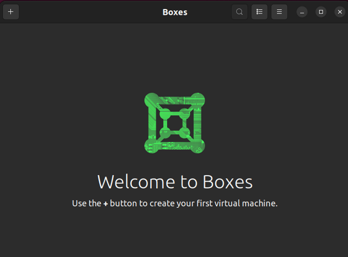 Boxes virtualization app