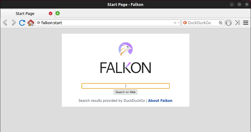Falkon browser
