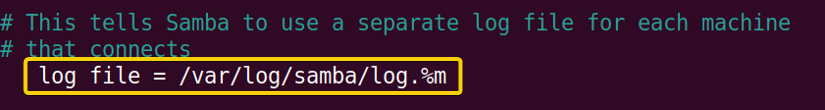 Adding option: log file