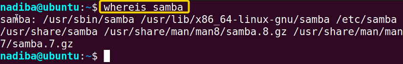 Checking if Samba is installed successfully or not