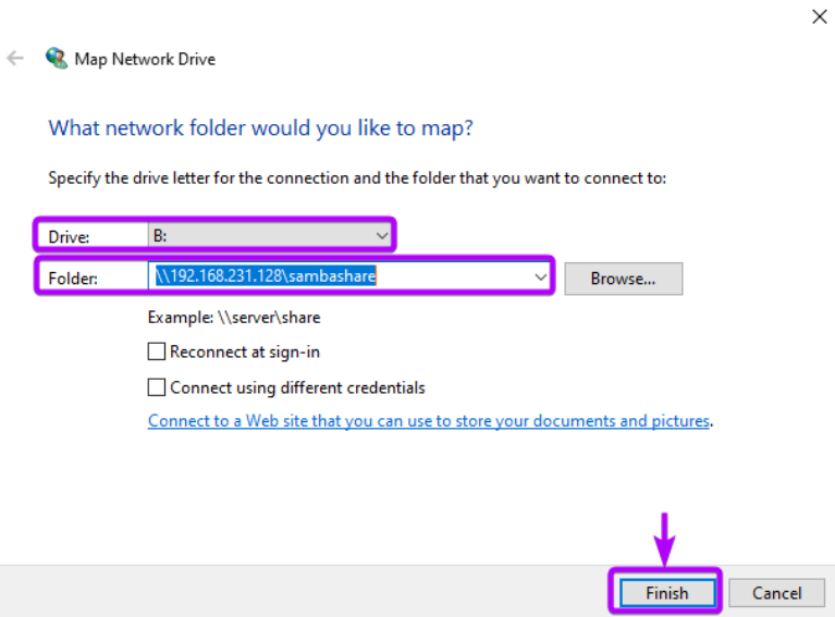 How to access samba share from windows 2 methods 