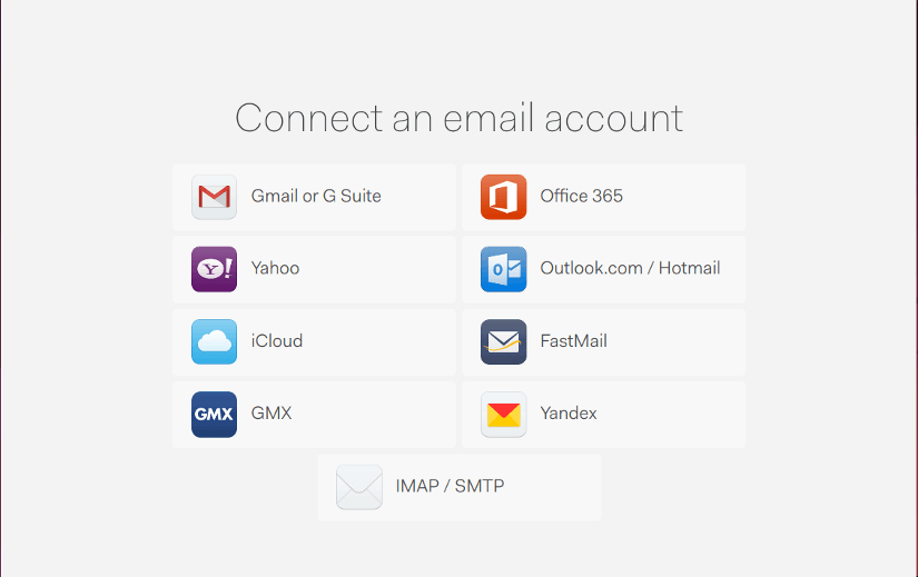 Mailspring email app