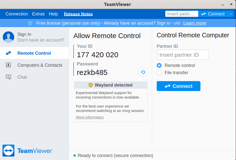TeamViewer remote desktop app