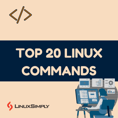 top 20 linux commands
