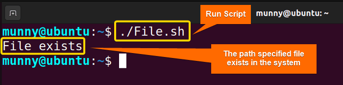 Run a Bash Script & suppress output & error messages.