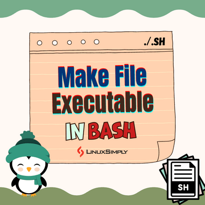 bash make file executable