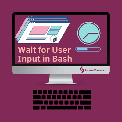 Waiting for user input in Bash