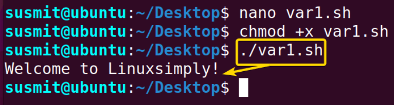 Using Variables in Bash Scripting - LinuxSimply