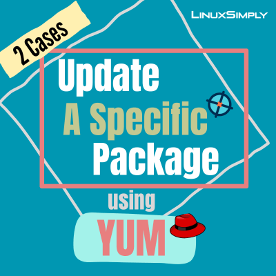 Update a specific package using YUM.