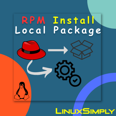 RPM install local app package in Red Hat-based distributions using Command Line Interface (CLI)